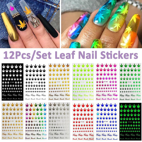 Amazon.com: 5D Stereoscopic Embossed Nail Art Stickers Flower Leaves Nail  Decals Relief Self-Adhesive plant Nail Sticker Nail Art Supplies Nail  Designs for Women Girls Manicure Tips DIY Nail Decorations (6 Sheet) :